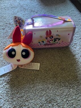 POWERPUFF GIRLS SCHOOL Case  + DETACHABLE PLUSH